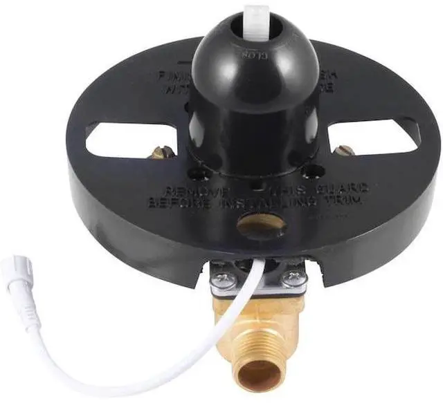 Alt view image 11 of 12 - PULSE ShowerSpas LED Tru-Temp Pressure Balance 1/2" Rough-In Valve with Oil-Rubbed Bronze Trim Kit