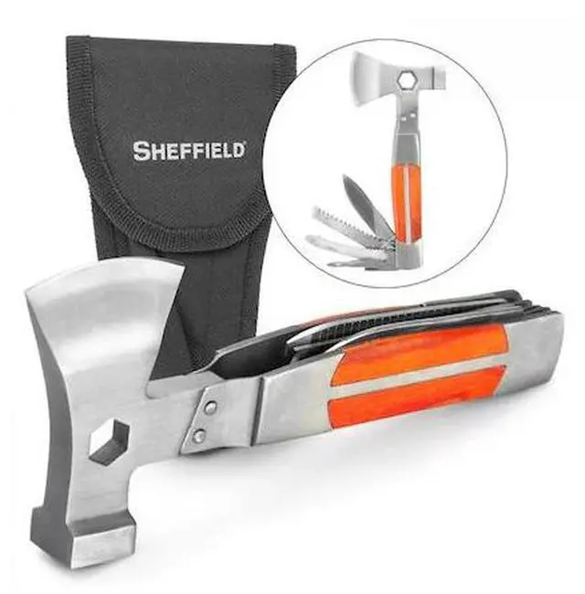 Alt view image 2 of 12 - SHEFFIELD 12301 Sheffield Camper 12-In-1 Multi Tool