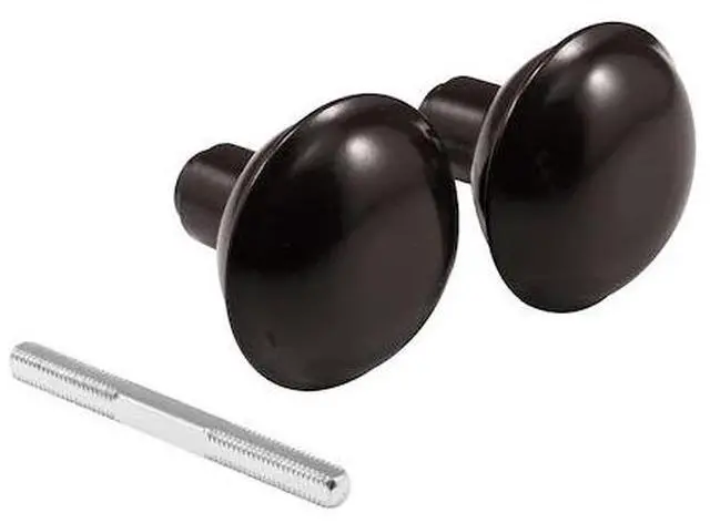 Main image of PRIME-LINE E 2499 Vintage Style Door Knobs with Classic Bronze Finish, 2-1/4