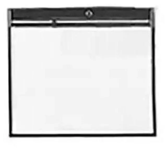 Main image of AIGNER INDEX JTH0912 9 x 12 Job Ticket Holder, Clear, Black Edge, 25PK