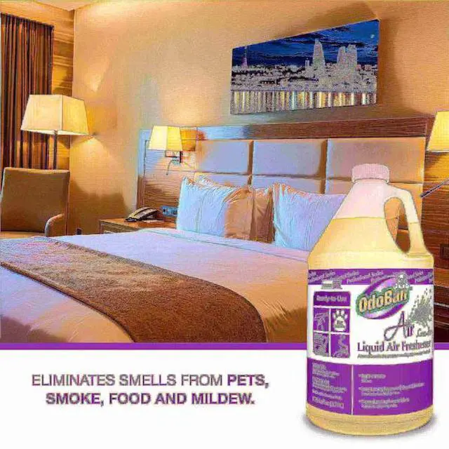 Alt view image 4 of 4 - ODOBAN 977562-G4 OdoBan Lavender Liquid Air Freshener Gallon