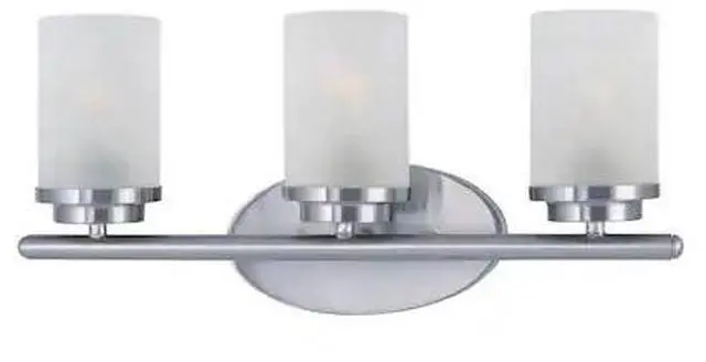 Main image of MAXIM 10213FTSN Corona 3-Light 19.25" Wide Satin Nickel Vanity Light