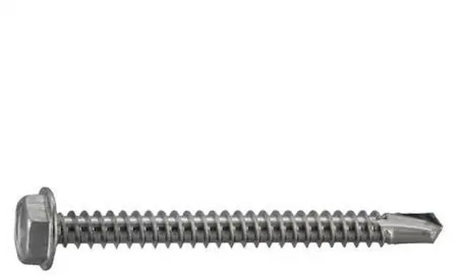 Main image of MIDWEST FASTENER 53273 Self-Drilling Screw, #10 x 2 in, Plain Stainless Steel