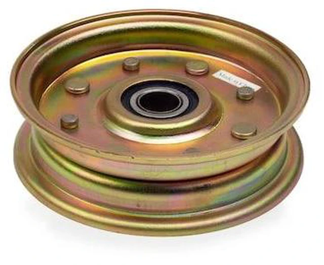 Alt view image 2 of 2 - BAILEY 133794 Flat Type Idler Pulleys: 5/8 I.D., 4 O.D., 1 Width