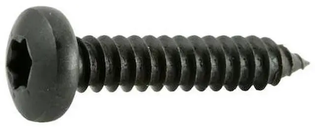Main image of MIDWEST FASTENER 36908 Sheet Metal Screw, #14 x 1-1/4 in, Black Steel Pan Head