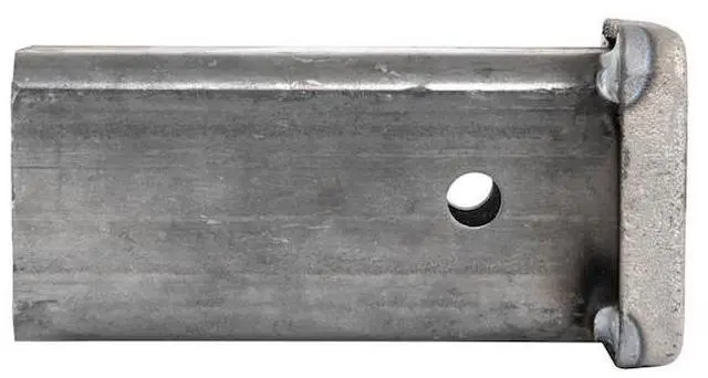 Alt view image 3 of 3 - BUYERS PRODUCTS RT305808 3 Inch Plain Receiver Tube - 8 Inch Shank