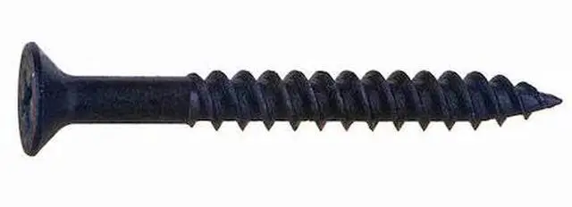 Main image of MIDWEST FASTENER 02647 Wood Screw, #10, 1-3/4 in, Black Phosphate Steel Flat