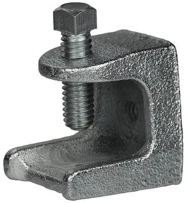 Main image of DOTTIE BK38M Clamp, Conduit; Threaded Rod Use, 3/8 in, Malleable Iron, Zinc