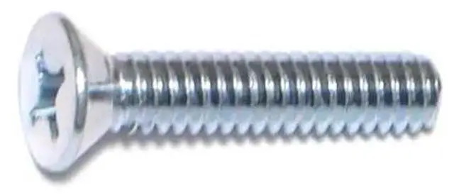 Main image of MIDWEST FASTENER 07308 1/4"-20 x 1-1/4 in Phillips Flat Machine Screw, Zinc