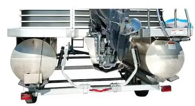 Alt view image 7 of 11 - C.E. Smith Roller Pontoon Guide-On