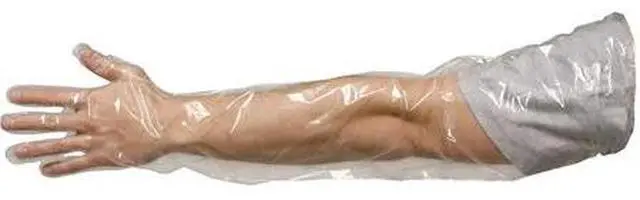 Main image of AGRI PRO ENTERPRISES 429600 Disposable Gloves, Polyethylene, One Size Fits All,