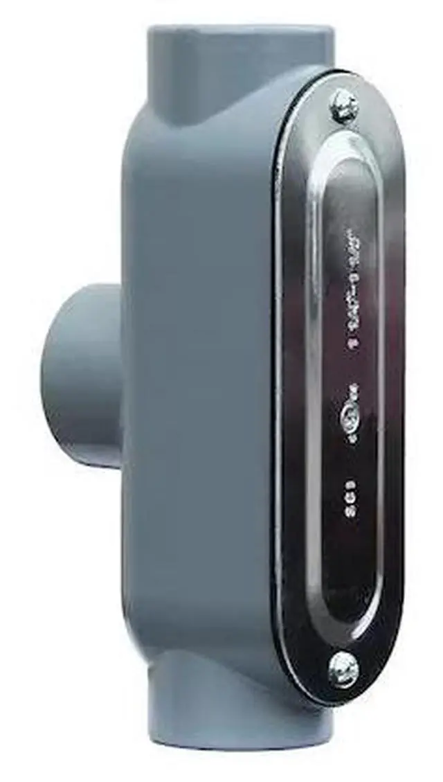 Main image of DOTTIE TB50CG L.H. Dottie 1/2'' TB Threaded Conduit Body w/ Cover & Gasket, 10PK