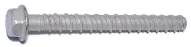Main image of RED HEAD 08869 Tapcon Concrete Screw, 1/2" Dia., Hex, 5 in L, Steel Zinc