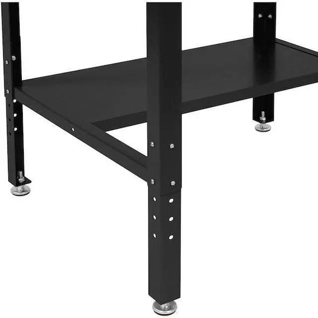 Alt view image 3 of 4 - GLOBAL INDUSTRIAL 254635BK Sloped Surface Shop Desk with Pigeonhole Compartment