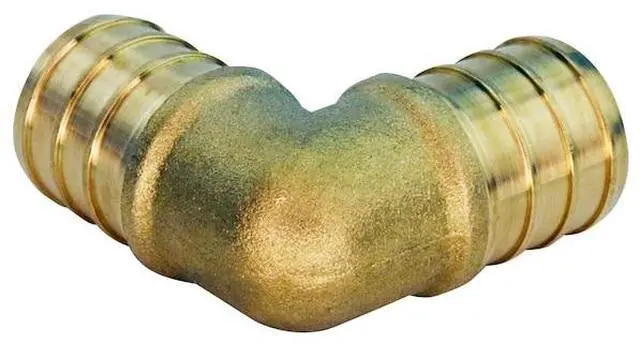 Alt view image 4 of 7 - APOLLO APXE3425JR 3/4 in. Brass PEX Barb 90 Elbow Jar (25-Pack), 25PK