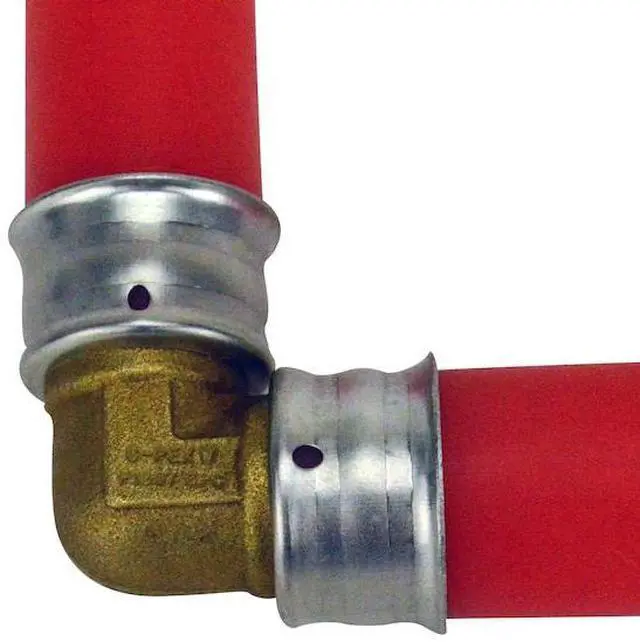 Alt view image 7 of 7 - APOLLO APXE3425JR 3/4 in. Brass PEX Barb 90 Elbow Jar (25-Pack), 25PK