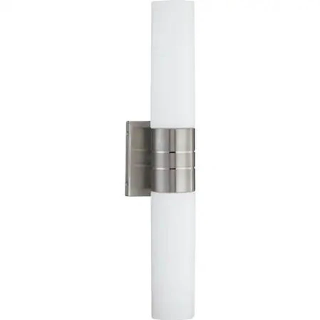Main image of NUVO 62/2936 Link 2-Light (Vertical) LED Tube Wall Sconce with White Glass