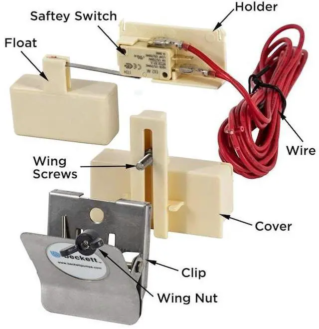 Alt view image 2 of 3 - BECKETT 1502C Switch-Safety 125-250 VAC Spring clamp (UR rated)