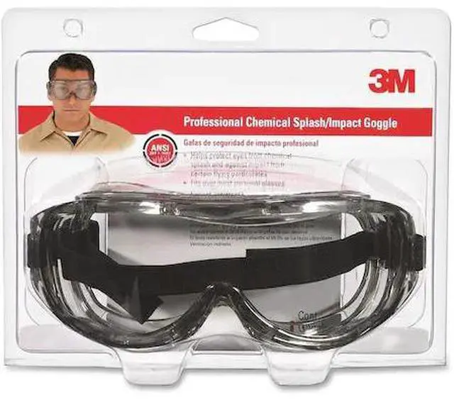 Alt view image 14 of 15 - Tekk Protection Chemical Splash/Impact Goggles - Polycarbonate Lens - 1/ Pack - Clear