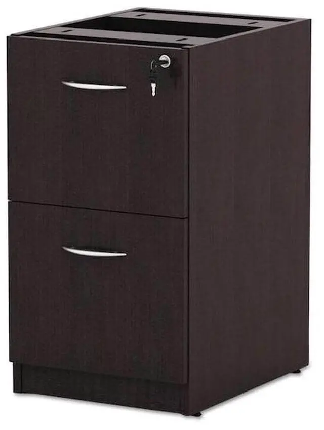 Alt view image 13 of 16 - Alera Valencia File/File Drawer Full Ped, 15 5/8 x 20 1/2 x 28 1/2, Espresso