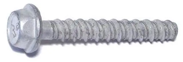 Main image of RED HEAD 08864 Tapcon Concrete Screw, 3/8" Dia., Hex, 2 1/2 in L, Steel Zinc