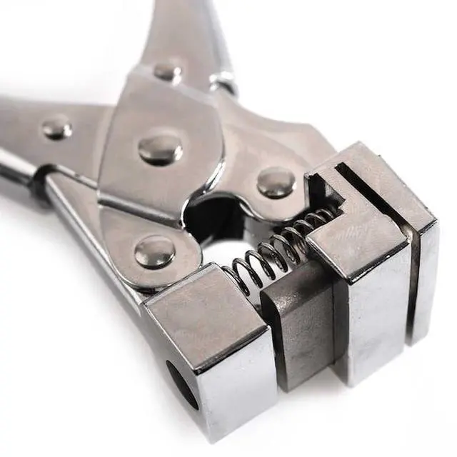 Alt view image 2 of 3 - AIR LOCKER A04 Manual Metal Slot Punch Plier T-Shaped Hole Cutting Tool Hanger