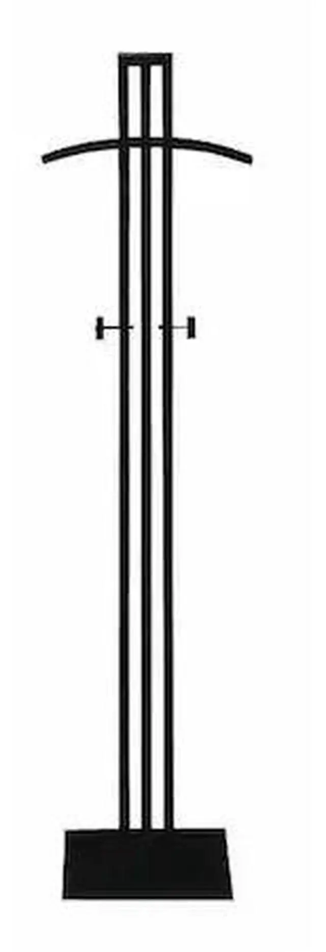 Main image of ECONOCO TRP72 Mondo Mannequins Matte Black 72" Floor Standing Costumer,19"