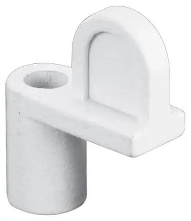 Main image of PRIME-LINE PL 14490 7/16 in. White Diecast Screen Clip Flush (100 Pack)