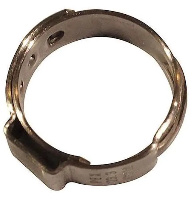 Alt view image 6 of 7 - APOLLO PXPC3425PK 3/4 in. Stainless Steel PEX Barb Pinch Clamp (25-Pack), 25PK