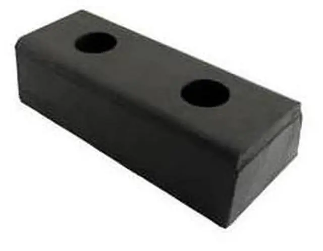Main image of GLOBAL INDUSTRIAL B184085 High-Impact Hardened Molded Dock Bumper, 10L x 4.5W x