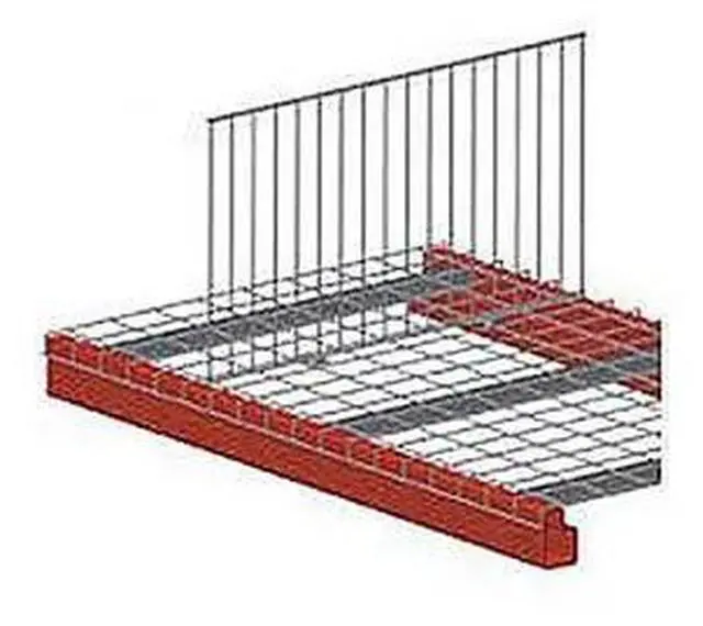 Main image of NASHVILLE WIRE DC4618 46D X 18H Pallet Rack Wire Deck Divider