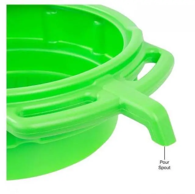 Alt view image 4 of 4 - OEMTOOLS 87034 4 Gal Oil Drain Pan, Green