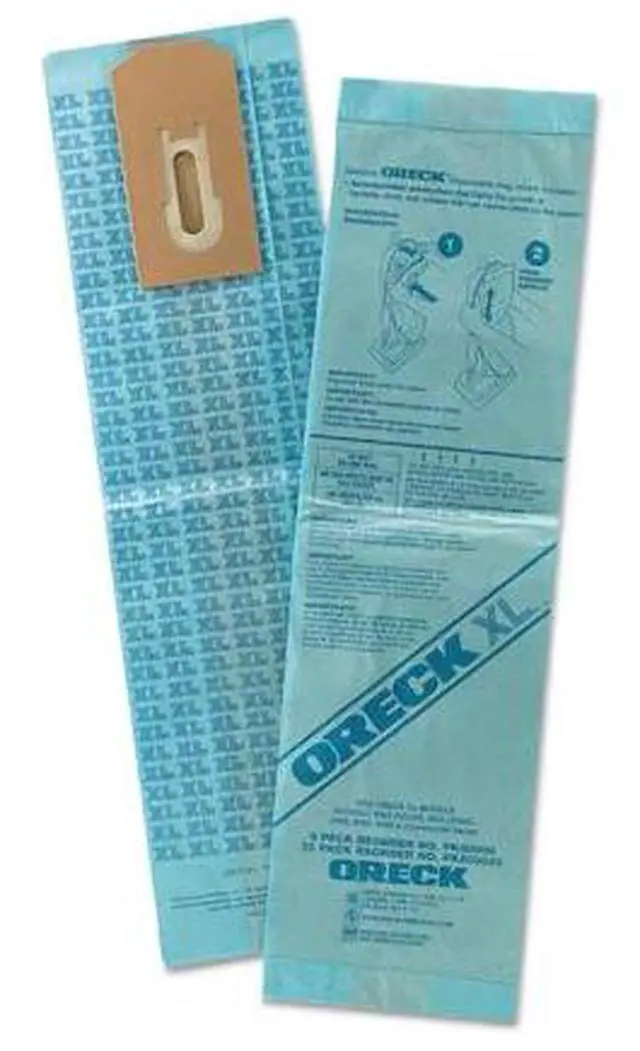 Alt view image 2 of 7 - Oreck 8000-25 Replacement Vacuum Bags For XL2000RHB & U2000 Uprights - 25 Pack
