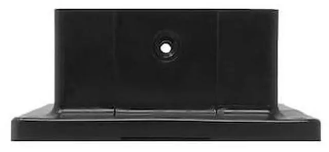 Alt view image 3 of 4 - NUVO IRON PPA4X4B MULTI-PURPOSE BLACK 4in x 4in PLASTIC POST BASE ANCHOR