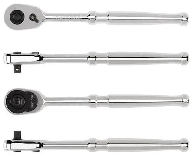 Alt view image 4 of 5 - TEKTON SRH11006 1/4 Inch Drive x 6 Inch Quick-Release Ratchet