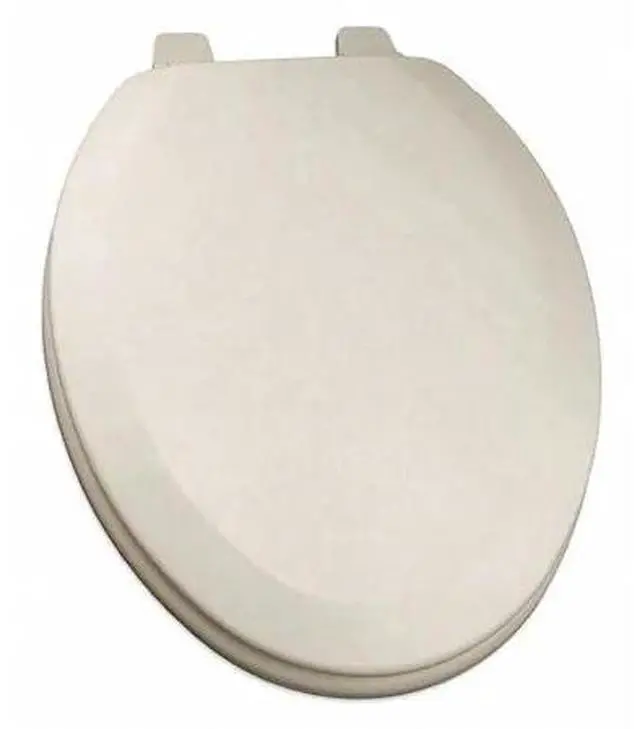 Main image of JONES STEPHENS C014WD02 Deluxe Molded Wood Seat,Biscuit,Elongatd With Cover,