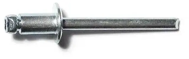 Main image of MIDWEST FASTENER 51091 Blind Rivet, Dome Head, 3/16 in Dia., 1/8 in L, Steel