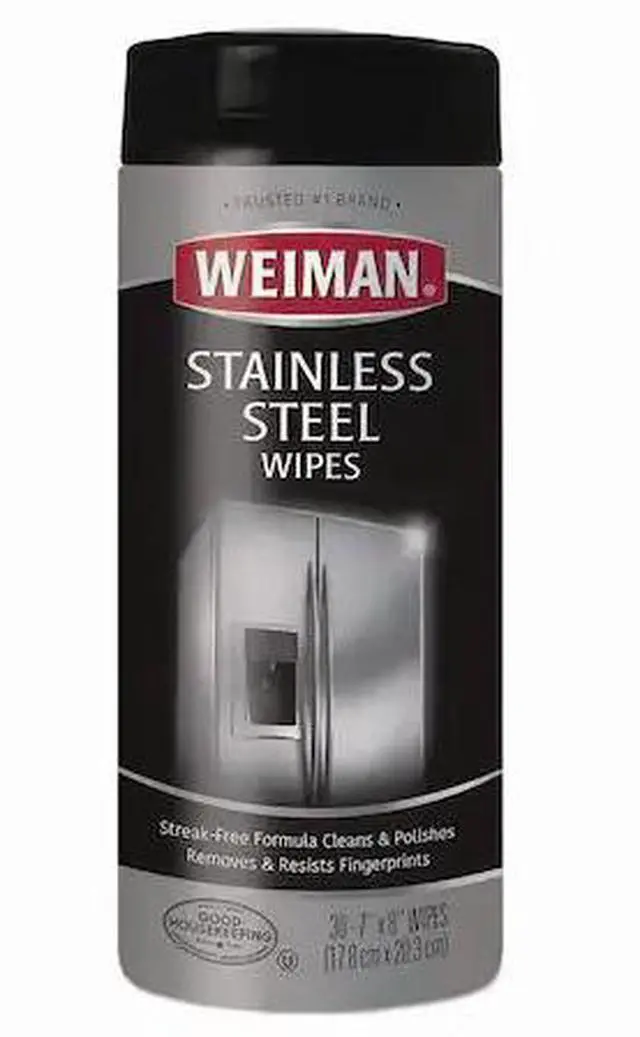 Alt view image 20 of 20 - Weiman 30 Count Stainless Steel Cleaning Wipes