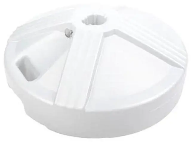 Main image of US WEIGHT FUB1W 50 lb Umbrella Base, White