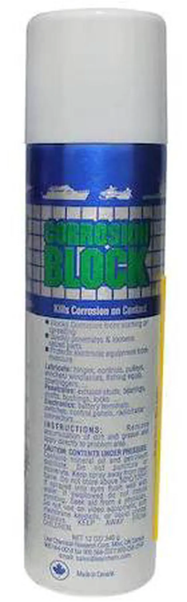 Alt view image 5 of 6 - Corrosion Block 12oz Aerosol Can - Non-Hazmat, Non-Flammable & Non-Toxic