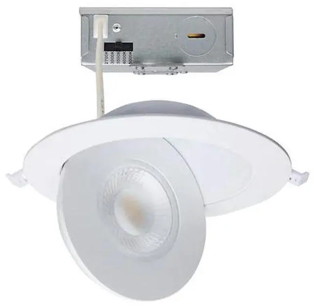 Main image of SATCO S11860 15 Watt CCT Selectable LED Direct Wire Downlight Gimbaled 6-Inch