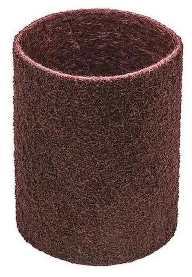 Alt view image 2 of 2 - walter 07h503 blendex linear finishing drum abrasive belt - fine grit, 3-1/2 in. metal finishing belt. abrasive and finishing products
