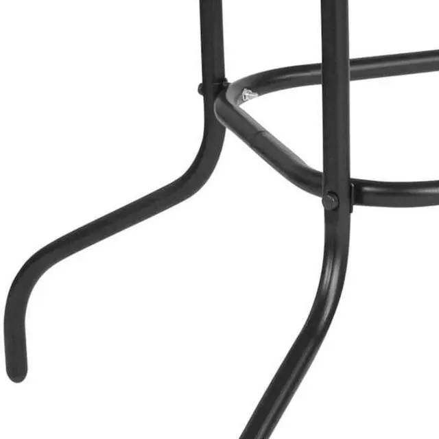 Alt view image 17 of 20 - 31.5" x 55" Rectangular Tempered Glass Metal Table