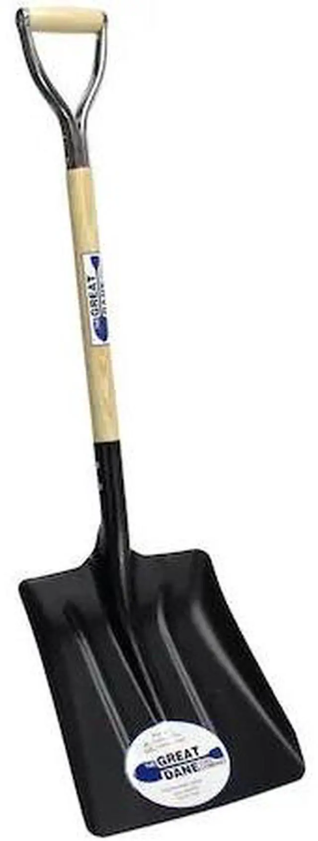 Main image of THE BRUSH MAN SHOVEL-CO-DW2-I No 2 Coal Shovel, Stainless Steel, Wood Handle W/