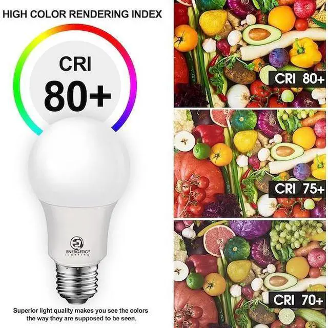 Alt view image 3 of 7 - ENERGETIC LIGHTING YGA03C54-830-24P 8.5 Watt60 Watt Equivalent, A19 LED, 3000K,