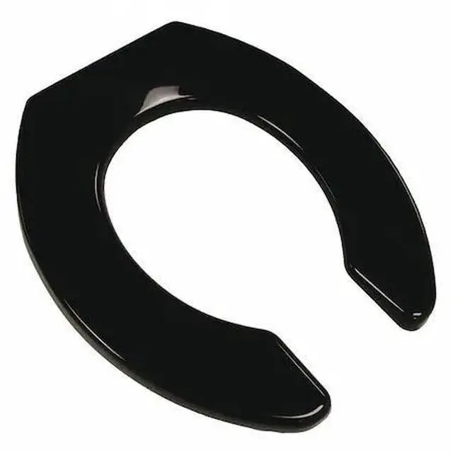 Main image of JONES STEPHENS C106C90 Deluxe Plstc Seat,Blk Check Hinge,Elngtd Without Cover,