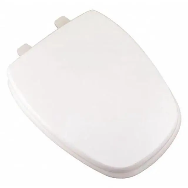 Main image of JONES STEPHENS C050WD00 Molded Wood Seat,Square Front Elongated With Cover,