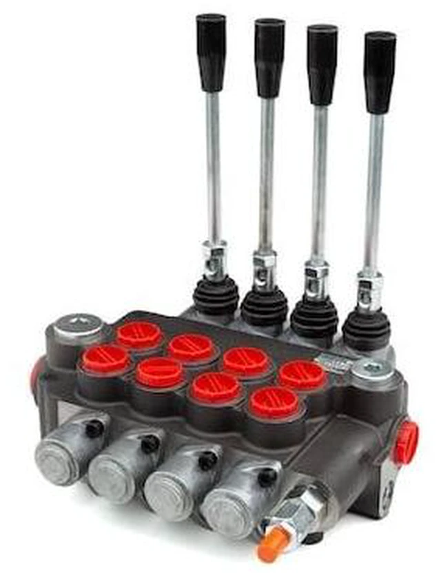 Alt view image 3 of 5 - CHIEF 220902 Directional Control Valve, 21 GPM, SAE 10/12 Inlet/Outlet, 4 Spool