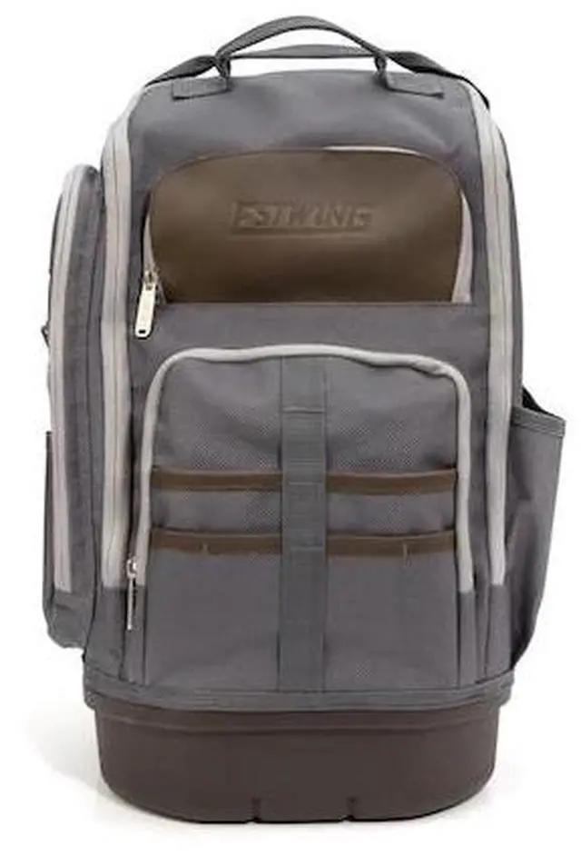 Alt view image 8 of 14 - Estwing 94759 20-Inch Hard Bottom Tool Backpack