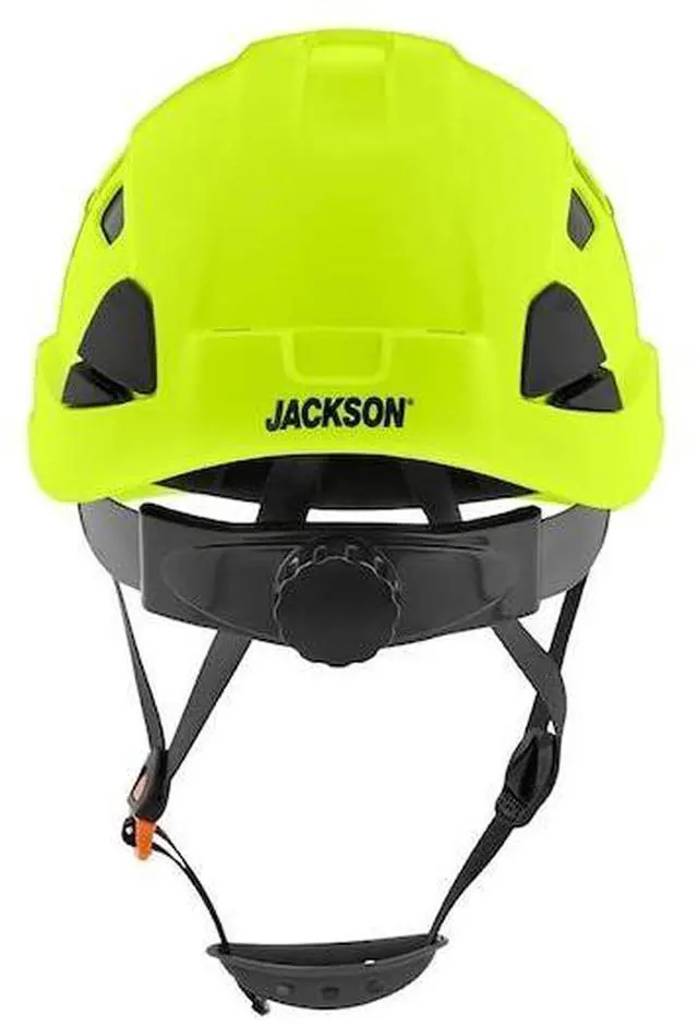 Alt view image 7 of 7 - JACKSON SAFETY 20926 Climbing Inspired Hard Hat, ABS, 6 Point Rapid Dial,